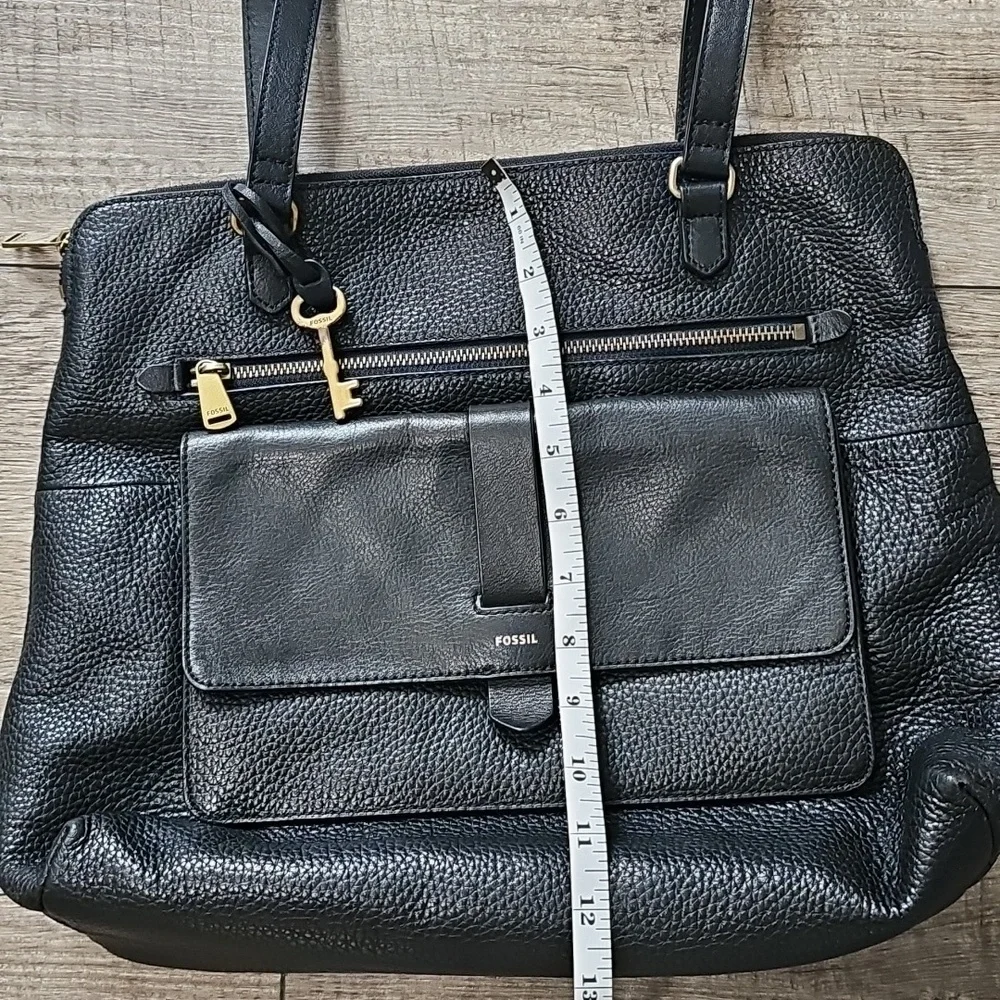 Fossil Genuine Leather Kinley Tote Bag